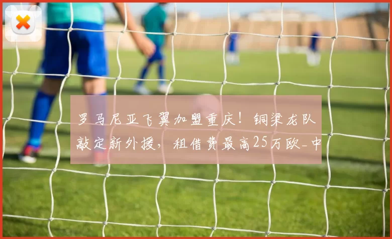 罗马尼亚飞翼加盟重庆!铜梁龙队敲定新外援,租借费最高25万欧_中超_欧元_球员